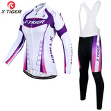 X-Tiger | Ensemble de cyclisme femme à manches longues