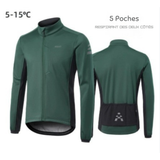 Veste de Cyclisme Hiver | Coupe-Vent, Chaude & Doublée Polaire