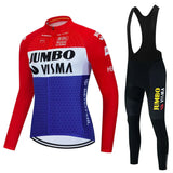 Jumbo Visma | Ensemble de cyclisme professionnel à manches longues
