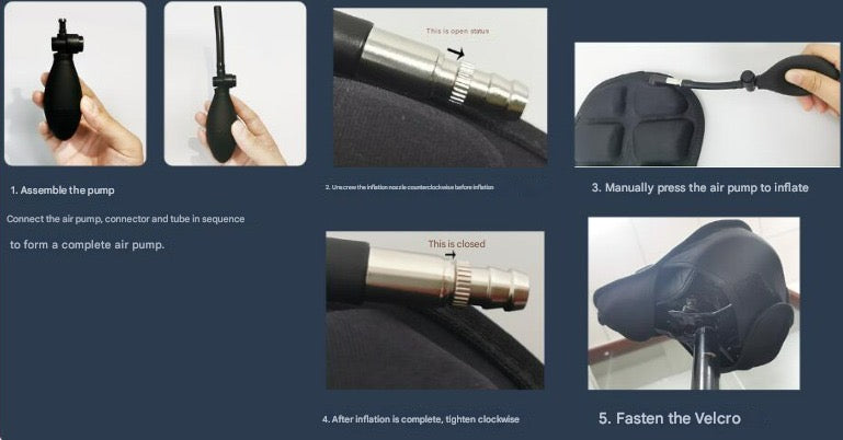 ErgoRide | Coussin de confort cycliste