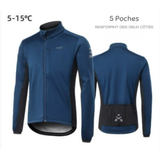 Veste de Cyclisme Hiver | Coupe-Vent, Chaude & Doublée Polaire