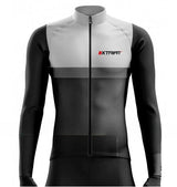XTRIAT Maillot de Cyclisme Hiver Homme | Polaire, Chaud & Résistant au Froid