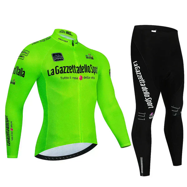 Giro D'Italia | Maillot De Cyclisme Professionnel À Manches Longues